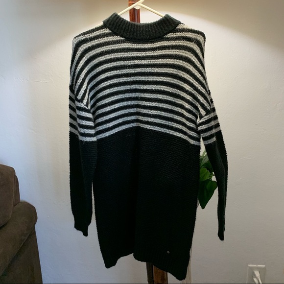 Volcom Cold Days Oversized Striped Sweater Dress - Picture 2 of 6